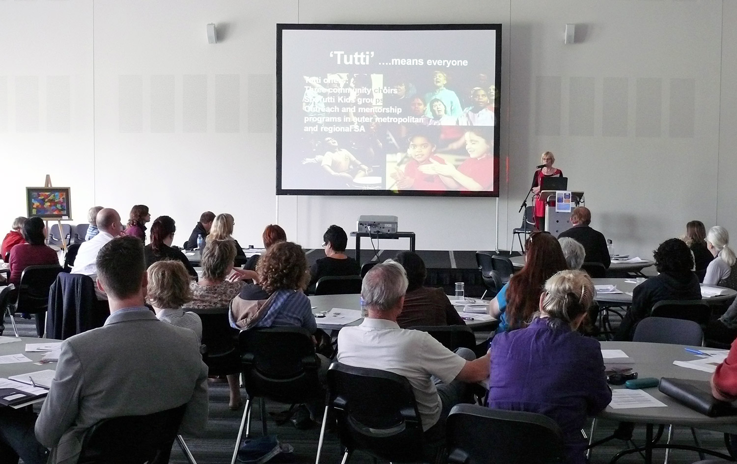 Participants attending As We Are's Disability and the Arts Forum, Rockingham